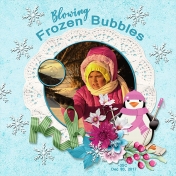 Blowing Frozen Bubbles