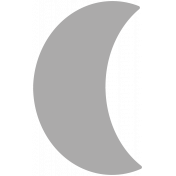 Moon Shape Template
