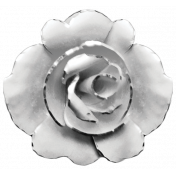 Rose Button Template