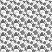 Floral 39 Paper Template