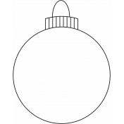 Deck The Halls- Ornament 001 Illustration