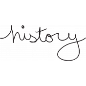 History Word Art