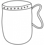 Doodle Tea 08- Tall Mug