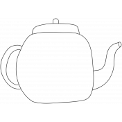 Doodle Tea 13- Teapot