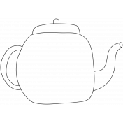 Doodle Tea 13- Teapot