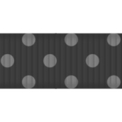 Thin Ribbon Template- Polka Dots 02