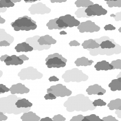 Blended Clouds Paper Template