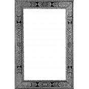 Wood Frame Template 012