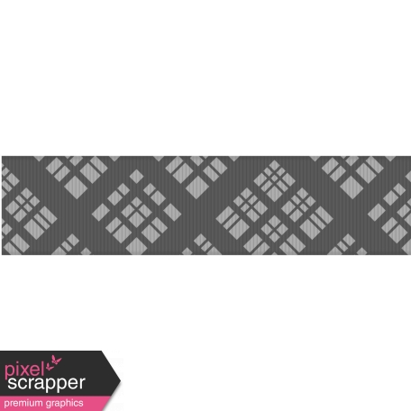 Fat Ribbon Template - Plaid 01