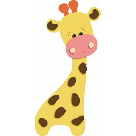 Oh Baby Baby - Felt Giraffe graphic by Elif Şahin | DigitalScrapbook ...