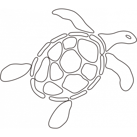 Sand & Beach - Turtle - Nautical Stamp graphic by Elif Şahin ...