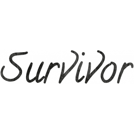 Tiny, But Mighty Survivor Word Art graphic by Janet Kemp ...