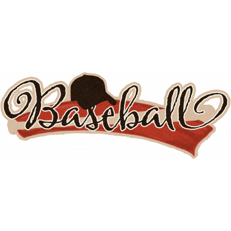 Baseball Word Art graphic by Brooke Gazarek | DigitalScrapbook.com ...