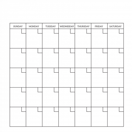 Build-a-calendar Calendar template graphic by Gina Jones ...