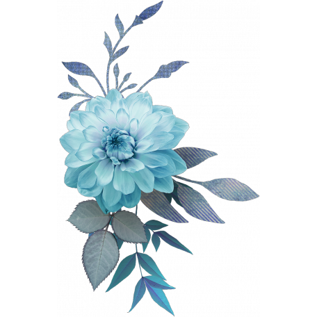 Blue Floral