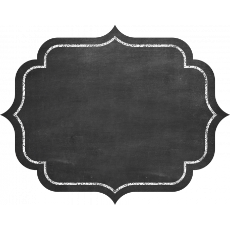 Chalkboard Frame 01 graphic by Anne-Laure Goupil | DigitalScrapbook.com ...