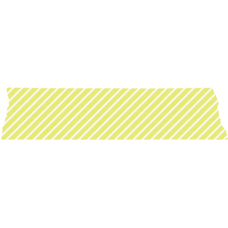 Good Day_Washi Tape Stripes Yellow graphic by Sharon-Dewi Stolp ...