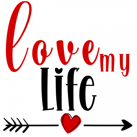 Love My Life - Word Art graphic by Jenifer Lyn | DigitalScrapbook.com ...