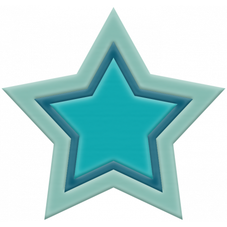 The Good Life December Hanukkah Elements Kit Rubber Star Teal