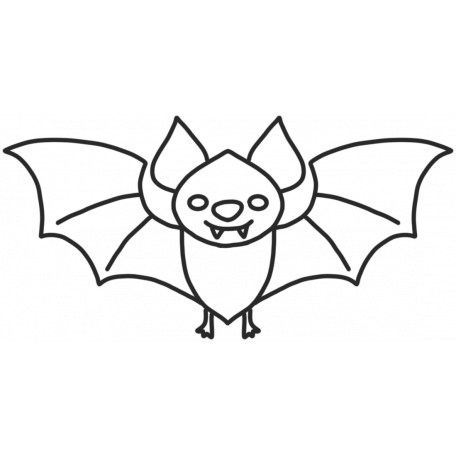 GL22 October Halloween Stamp Bat Template graphic by Marisa Lerin ...