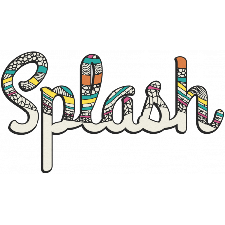 Summer Splash - Zentangle Doodles by Melo Vrijhof graphics kit