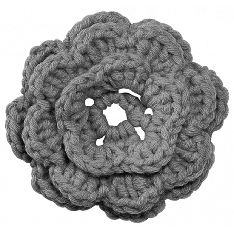 Crochet Flowers - Templates - Crochet02 - Triple Flower graphic by Melo