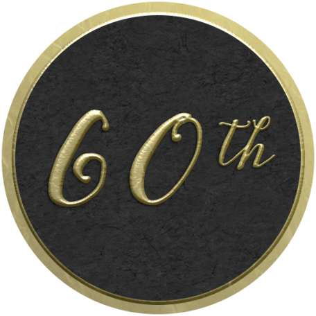 Our Special Day - Anniversary Sticker - 60th graphic by Janet Kemp ...