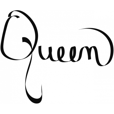 All the Princesses - Queen Calligraphy Word Art graphic by Janet Kemp ...