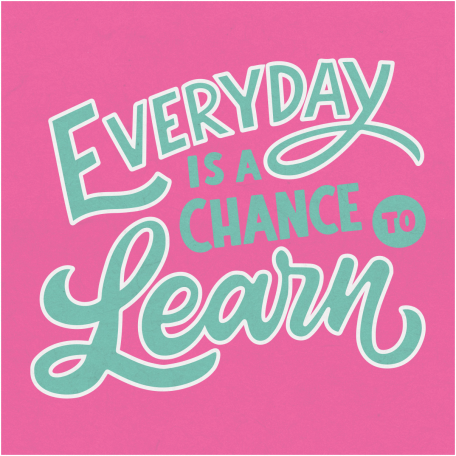 Toolbox Love Notes 2 - Everyday Is A Chance To Learn 4x4