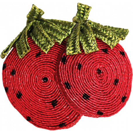 Strawberry Fields - Fabric Strawberry 2 graphic by Janet Kemp | Pixel