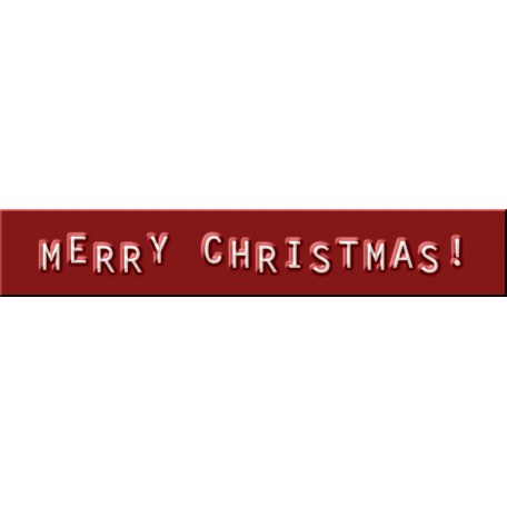 Merry Christmas Word Strip - Red graphic by Brandi White ...