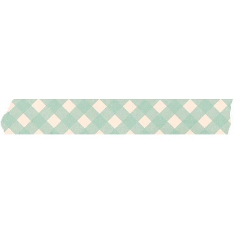 Spring Day Collab - March Winds Washi Tape Gingham graphic by Jessica ...