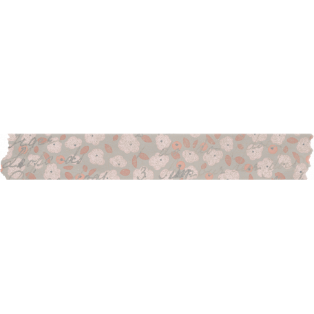 Inner Wild Floral Washi Tape graphic by Jessica Dunn | Pixel Scrapper