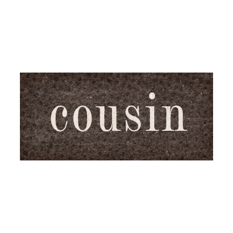 the word cousin