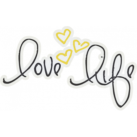 Meadow Love Life Sticker Word Art graphic by Jessica Dunn 🦋 ...