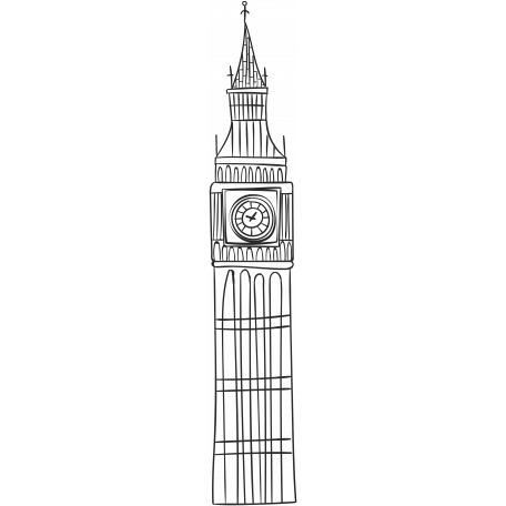 Big Ben Illustration graphic by DigitalScrapbook.com | DigitalScrapbook ...