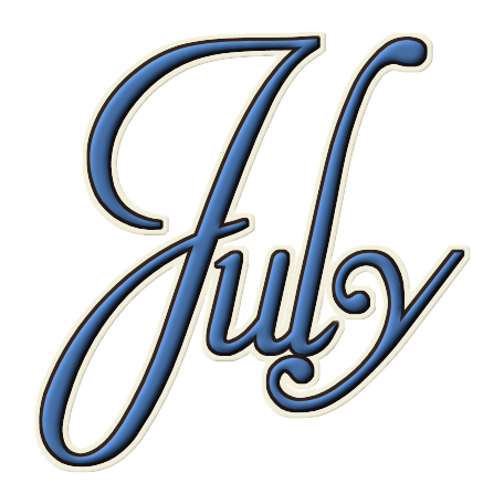 july word art