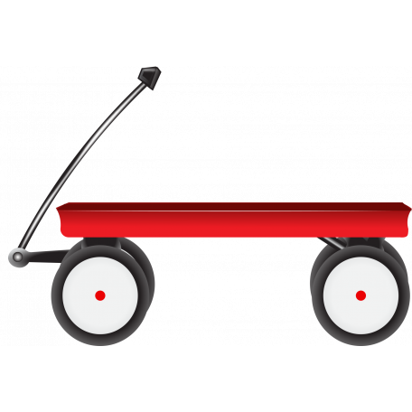 Child's Wagon Element graphic by Wendy Arnsmeyer | DigitalScrapbook.com ...