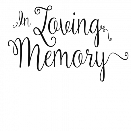 in loving memory words