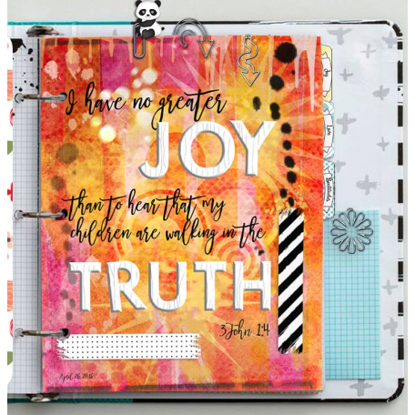 Bible Journaling: No Greater Joy by Robin Sampson | DigitalScrapbook ...