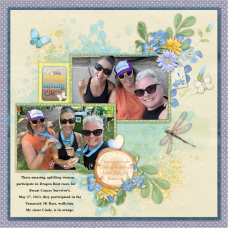 You Are Uplifting by Ruth Ayres | DigitalScrapbook.com Digital Scrapbooking