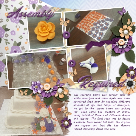 Marzipan Flowers 1