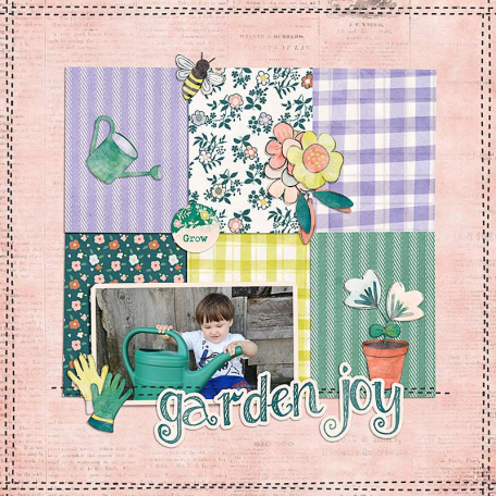 Garden Joy by Valentina Zotova | DigitalScrapbook.com Digital Scrapbooking