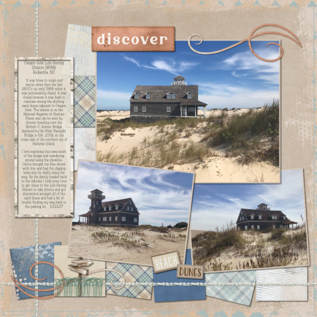 Oregon Inlet Life-Saving Station by Kristi Martin | DigitalScrapbook ...