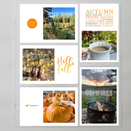 Autumn Title Words | Dunia Designs