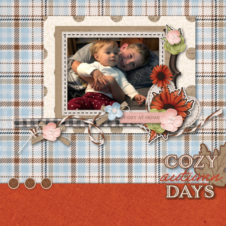 Autumn Snuggles by Christina Carrano | DigitalScrapbook.com Digital ...