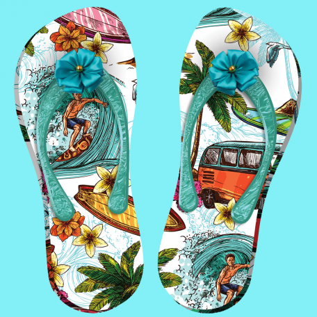 July 2024 Flip Flop Challenge by Chitra David | DigitalScrapbook.com ...