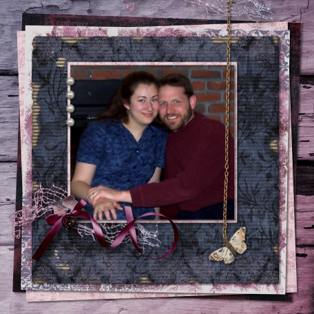 First Day Married by Rebecca Galla DigitalScrapbook Digital ... pic