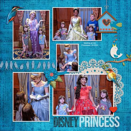Disney Princesses by Beatrice Loren | DigitalScrapbook.com Digital ...