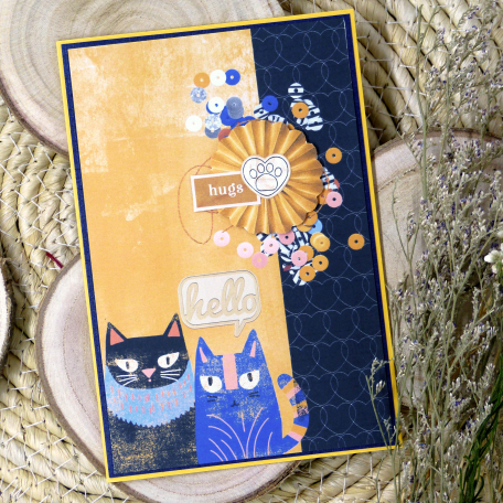 Hugs and cats (hybrid card) by Fibul Adeline | DigitalScrapbook.com ...